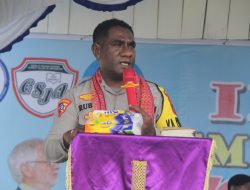 Kapolres Maybrat Hadiri Perayaan 40 Tahun Visiun Athena di Kampung Kambuwifa