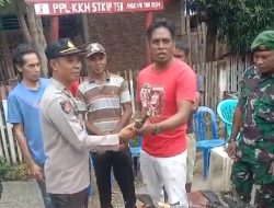 Akhiri Konflik, Desa Runggu dan Roka Serahkan Senapan Angin Dan Anak Panah, Kapolres Bima: Kekerasan Tidak Ada Gunanya