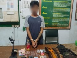Anggota TNI Di Bima Ringkus Bandar Narkoba Di Desa Keli