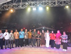 Asintel Danpasmar 3 Hadiri Resepsi Malam Pergantian Tahun Baru 2025