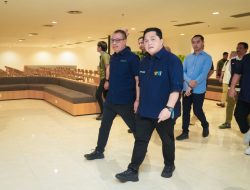 Optimalkan Pelayanan Haji, Erick Tinjau Progres Terminal 2F Bandara Soekarno-Hatta