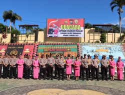 Pangkat Baru, Semangat Baru: Kapolres Tanggamus Pimpin Upacara
