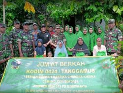 Kodim 0424/Tanggamus Kembali Gelar Jum’at Berkah