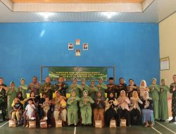 Kodim 0412/LU Berbagi Kebaikan, Bantu Anak Stunting dan Ibu Hamil di Tuba Tengah