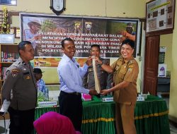 Polsek Pontianak Timur dan Dinas Pertanian Gelar Pelatihan Cooling System untuk Ketahanan Pangan
