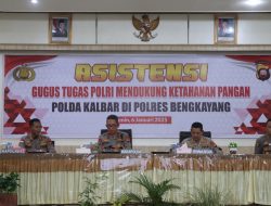 Wakapolda Kalbar Pimpin Asistensi Gugus Tugas Polri untuk Mendukung Ketahanan Pangan di Polres Bengkayang