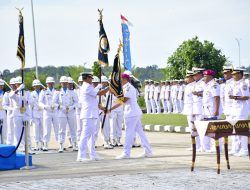 Komandan Pasmar 3 Hadiri Upacara Sertijab Tiga Jabatan Jajaran Koarmada III