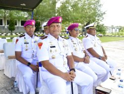 Danyonmarhanlan XIV Sorong Hadiri Sertijab Tiga Jabatan Jajaran Koarmada III