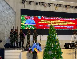 Perayaan Natal dan Tahun Baru: Satgas Yonif 762/VYS Bersatu dengan Masyarakat