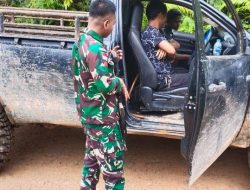 Operasi Sweeping Kendaraan Bermotor, Tingkatkan Keamanan Wilayah Perbatasan