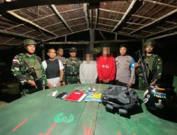 Berantas Peredaran Narkoba, Satgas Yonif 131/Brajasakti Kembali Amankan Ganja di Perbatasan RI-PNG