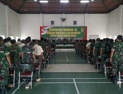 Dandim Boyolali Buka RAT Di Gedung Cemara Randusari