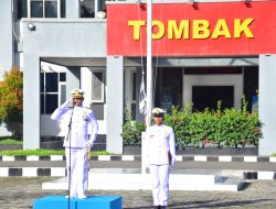 Asintel Danpasmar 3 Pimpin Upacara Hari Dharma Samudera di Mako Pasmar 3