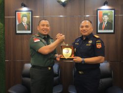 Pangdam Tanjungpura Silaturahmi Dengan Kepala DJBC Kalbagbar
