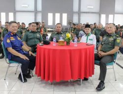 Kodim 0418/Palembang melaksanakan Sosialisasi Pembinaan Masyarakat Tanggap Bencana
