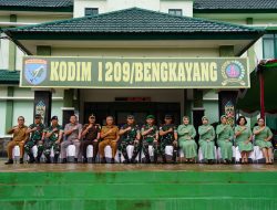 Kunjungan Kerja Pangdam XII/Tpr ke Kodim 1209/Bky