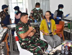 Letkol Inf Jhony Nofriyadi : Setiap Bahan Diseleksi Sehingga Makanan Yang Disajikan Bergizi