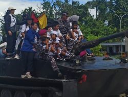 Puluhan Murid TK dan PAUD Hang Tuah Kunjungi Kapal Perang dan Menkav Pasmar 3, Kenali Lebih Dekat Dunia TNI AL dan Korps Marinir