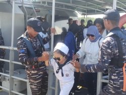 Pendidikan Karakter: Murid TK dan Paud Hang Tuah Belajar Mengenali TNI AL dan Korps Marinir