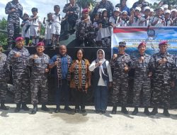 Kenali TNI AL: Murid TK dan Paud Hang Tuah Berwisata Edukasi ke Lantamal XIV dan Pasmar 3