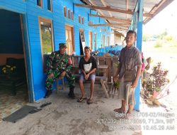 Peran Babinsa Napan dalam menjalin komunikasi sosial bersama masyarakat di kampung biha