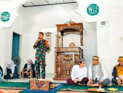 Satgas Pamtas Yonarmed 11 Kostrad Gelar Doa Bersama Peringati Isra Mi’raj 1446H di Perbatasan