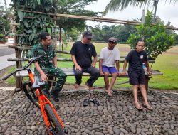 Babinsa Nogosari Jalin Komsos Dengan Tomas Desa Kedung Kenong