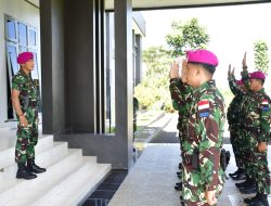 Komandan Pasmar 3 Berikan Pengarahan Kepada Personel Satgas Yonmek XXIII-S UNIFIL 2025