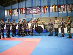 Atlet Karate Pasmar 3 Ikut Serta Dalam Kejurnas Karate KASAL CUP IV