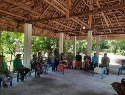 Satgas Pamtas RI-RDTL Yonarhanud 15/DBY Hadiri Rapat Pembahasan Aktivitas di Wilayah Sengketa Naktuka