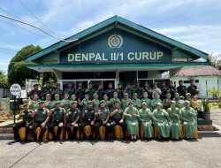 Kapaldam II/Sriwijaya Tekankan Disiplin dan Dedikasi Saat Kunjungan Kerja ke Denpal II/1 Curup