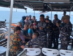TNI AL Tangani Evakuasi Darurat Kapal KM Putri Papua yang Tenggelam di perairan Sorong