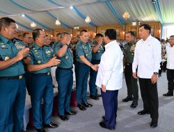 Pangkoarmada III Menerima Arahan Presiden Republik Indonesia Kepada Komandan Satuan TNI