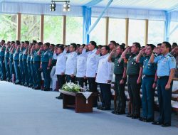 Pentingnya Kekuatan Pertahanan NKRI, Komandan Pasmar 3 Ikuti Pengarahan Presiden RI