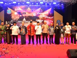 Asops Danpasmar 3 Hadiri Konser Papua Barat Daya Bershalawat di Alun-Alun Aimas