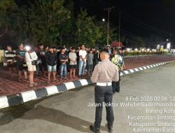 Polisi Tindak Puluhan Remaja Gunakan Knalpot Brong di Sintang
