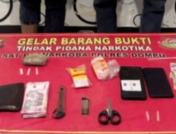 Setelah Menangkap Pengedar Keturunan China, Tim Satresnarkoba Ciduk Dua Terduga Pengedar di Dompu