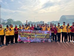 Uji Kesamaptaan Jasmani Digelar untuk Jaga Kesiapan dan Kebugaran Personel Polres Metro Jakarta Barat