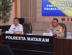 Itwasum Polri Audit PNBP 2025 di Jajaran Polda NTB, Polresta Mataram Jadi Tuan Rumah