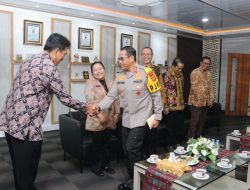 Kapolda Sumsel menerima audiensi Kepala BPKP Perwakilan provinsi Sumsel