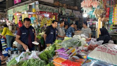 Jelang Ramadhan 1446 H, Satgas Pangan Polres Gresik Gelar Sidak Pasar Tradisional dan Modern