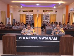 Tingkatkan Kinerja Polri, Kapolresta Mataram Hadiri Anev Program Beyond Trust Presisi TW IV 2024