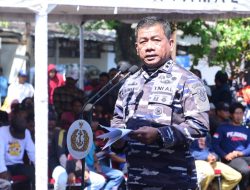 Danpasmar 1 Ikuti Acara Penutupan Pembongkaran Pagar Laut