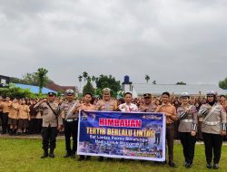 Kasat Lantas dan Kapolsek Serbelawan Gelar Sosialisasi Keselamatan Berlalu Lintas di Dua SMA
