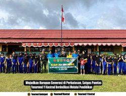 Wujudkan Harapan Generasi di Perbatasan, Satgas Pamtas Yonarmed 11 Kostrad Berdedikasi melalui Pendidikan