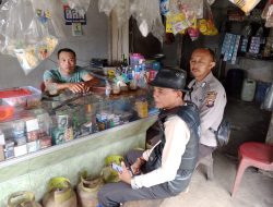 Personil Polsek Mempawah Hulu sampaikan Pesan Kamtibmas