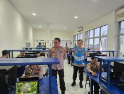 Ratusan Personil Polda Sumsel ikuti kegiatan CAT TPK Seleksi SIP Angkatan ke-54 T,A 2025