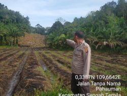 Kapolsek Sengah Temila: Polisi Siap Dukung Petani Wujudkan Ketahanan Pangan