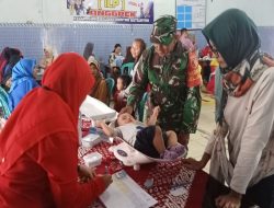 Peran Aktif Babinsa Kelurahan Jegu Wujudkan Generasi Sehat Tanpa Stunting Lewat Posyandu