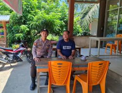 Patroli Rutin Personel Polsek Kuala Behe Antisipasi Gangguan Kamtibmas